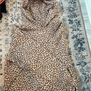 Abercrombie & Fitch Leopard Print Hoodie